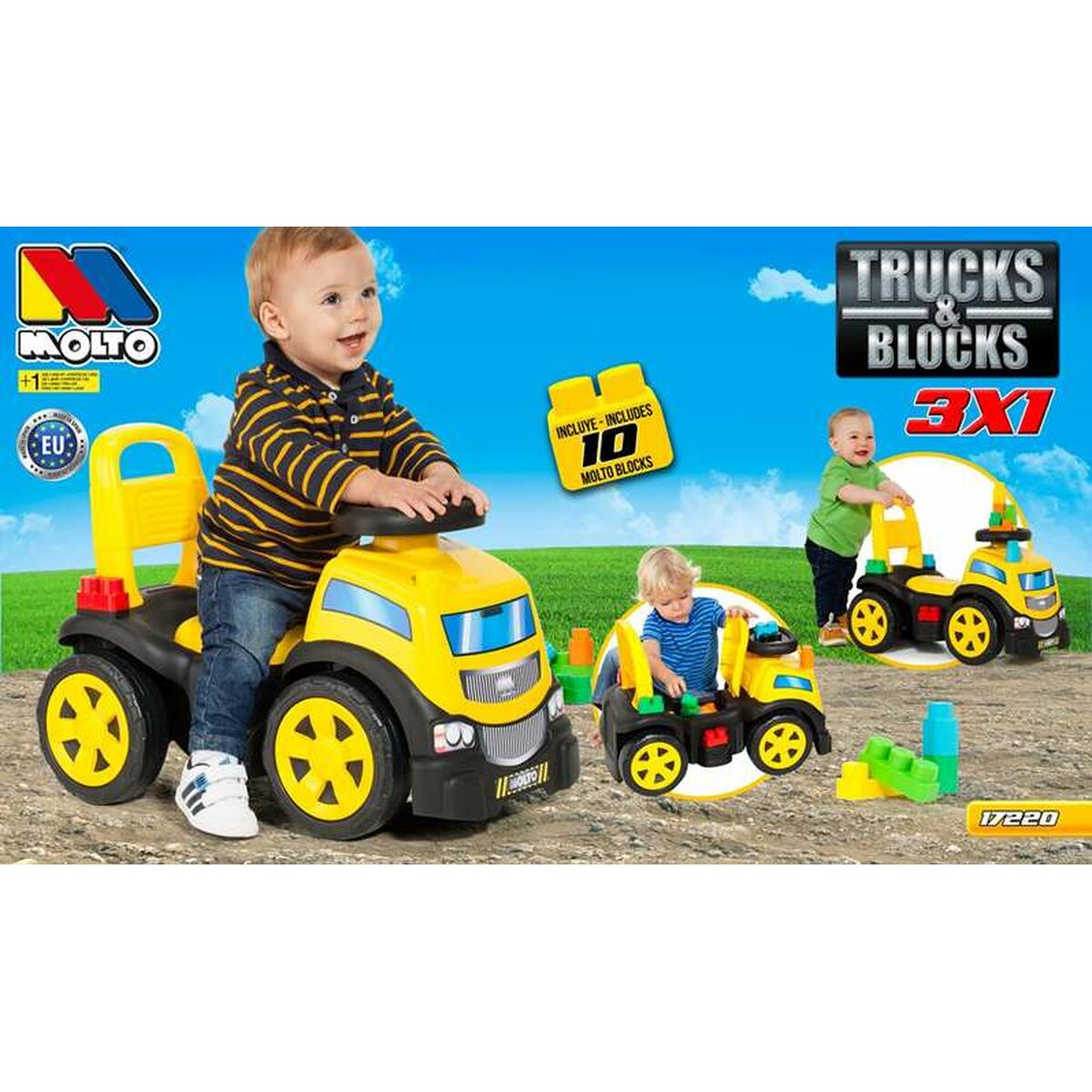 Обувки за Бягане Moltó Trucks and blocks 89 cm